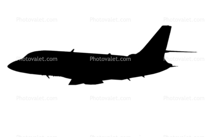 Dassault Falcon 2000 silhouette, logo, shape