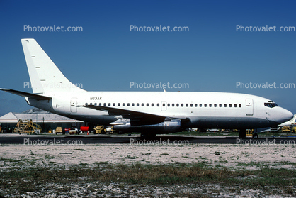 N63AF, Boeing 737-222, 737-200 series, generic, JT8D-7B