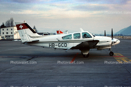 HB-GCD, Beech 95-B.55 Baron, Beechcraft