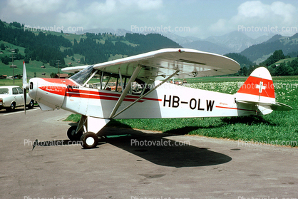 HB-OLW, Piper PA-18-180 Super Cub
