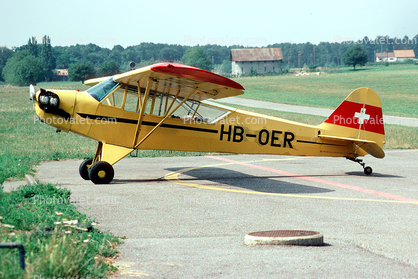 Piper J-3C-65 Cub, HB-OER