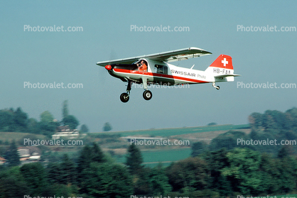 HB-FAA, Swissair Photo, Dornier Do-27 airborne, flying, flight