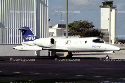 N959SA, Learjet, Airnet, Lear Jet 35