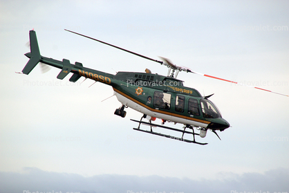 N108SD, Bell 407, Henry One, Sonoma County Sheriff Helicopter