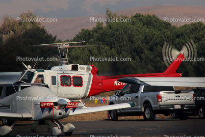 N216GH, Bell 205A-1, Sonoma County Fires of October 2017