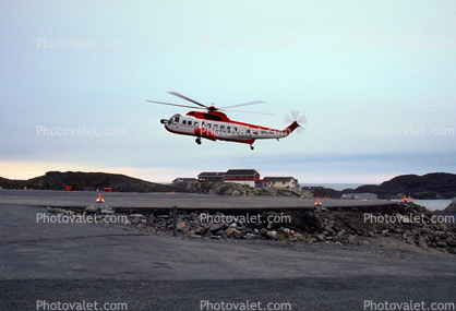 Manutsoq, service to Nuuk, Greenland, milestone of flight