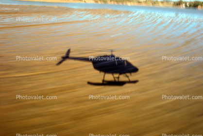 Bell 206 JetRanger, Landing Shadow, Mudflats