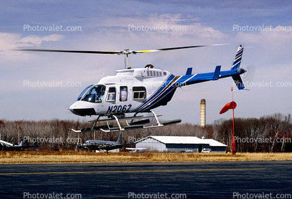 N206Z, Bell 206L Long Ranger, Windsock