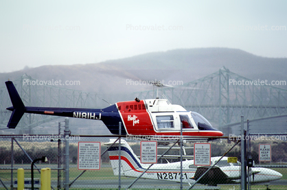 N181HJ, Bell 206 JetRanger, North Bend Oregon
