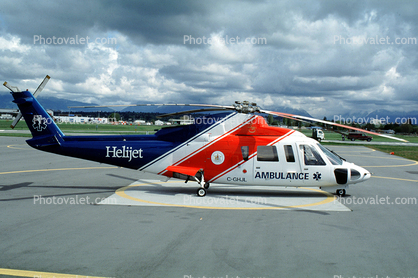 C-GHJL, Sikorsky S-76A Spirit, helijet, Air Ambulance
