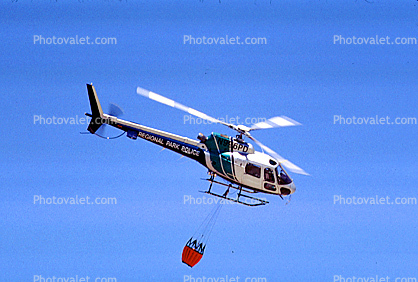 N996PD, Eurocopter AS 350 B2, Fire Fighting, Scoop, Water Drop, Airtak
