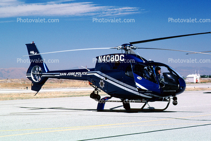 N408DC, Eurocopter EC-120B Colibri, San Jose Police