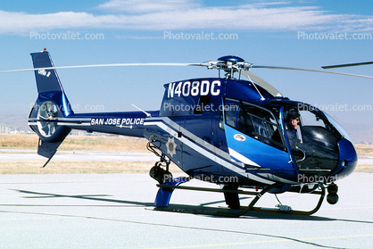 N408DC, Eurocopter EC-120B, San Jose Police