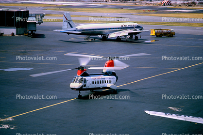 N6672D, New York Airways, Boeing Vertol 107-II, N37530, Douglas DC-6, BV-107, NYA, June 1965, 1960s