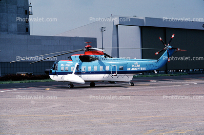 PH-NZR, Sikorsky S-61N Mk.II, KLM Helikopters, Schiphol International Airport, Amsterdam