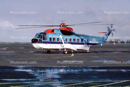 PH-NZG, Sikorsky S-61N Mk.II, KLM Helikopters, Schiphol International Airport, Amsterdam