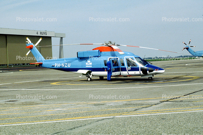 PH-NZU, Sikorsky S-76B, KLM Helikopters