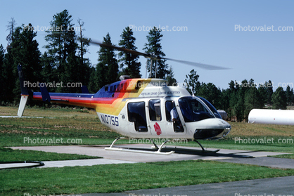 N1075S, Bell Helicopter Textron 206L-1