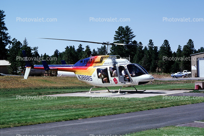 N38885, Bell Helicopter Textron 206L-1