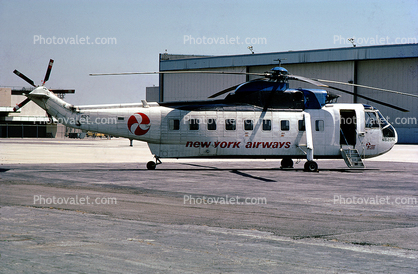 N620PA, New York Airways, Sikorsky S-61L, NYA, May 1974