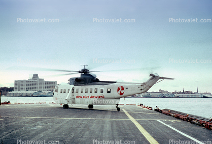 N619PA, New York Airways, Sikorsky S-61L, 619, NYA, November 1976