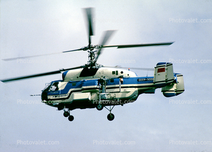 CCCP-3000, Kamov Ka-32, flying, airborne