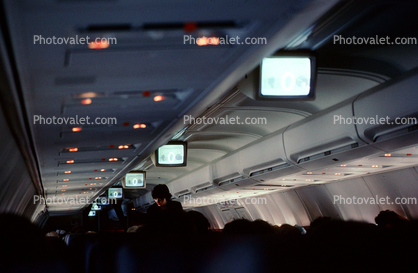 IFE, In flight entertainment, televisions