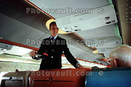 Steward, Flight Attendant, Cabin Crew, 1950s