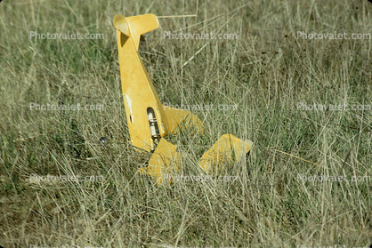 Crashed Model Plane, 1950s