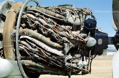 Pratt & Whitney R4360-B6 Wasp Major Radial Air Cooled Piston Engine