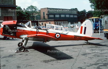 WK518, De Havilland DHC-1 Chipmunk T.10, trainer aircraft, RAF, Royal Air Force, airplane