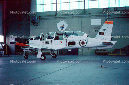 1414, Socata TB 30 Epsilon, Portuguese Air Force, PoAF, trainer aircraft, Hangar, Portugal