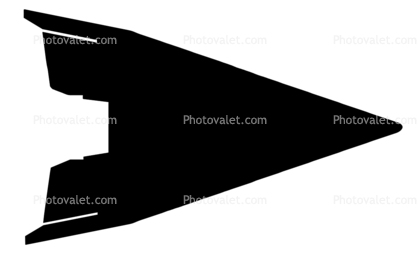X-20 Dyna-Soar silhouette top view, spaceplane, Delta Wing, Planform