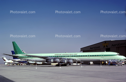 N915CL, E-23, Burbank Aeronautical Corporation, Douglas DC-8-61, MHV, 17/04/1987