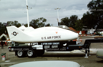 X-24A, lifting body, USAF