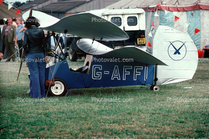 G-AFFI, Mignet HM.14 Pou-du-Ciel, Single-seat light aircraft, milestone of flight