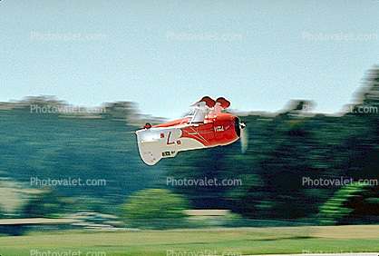 flying upside-down, NR2101, Gee Bee R-2