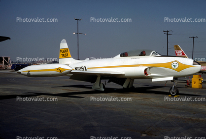 N109X, Canadair T-33A, flight test, 1967, 1960s