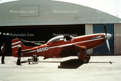N651D, Hangar, Raceplane