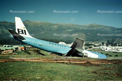 N1804, Douglas DC-8-62, Runway Overrun Accident, Quito, April 23 1968