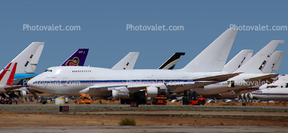 N747A, Boeing 747SP near the end