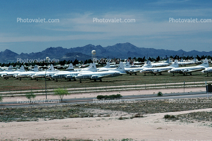 Shrink Wrapped C-131, AMARG, Davis Monthan Air Force Base, AFB, Tucson, Arizona