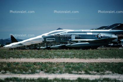 Shrink Wrapped Phantoms, Davis Monthan Air Force Base, AFB, Tucson, Arizona