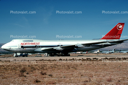 N605US, Boeing 747-151, Northwest Airlines NWA, 747-100 series