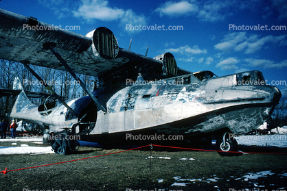 a dying PBY-5