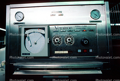 Vernitrom, Sterilizer, dials, machine, contraption