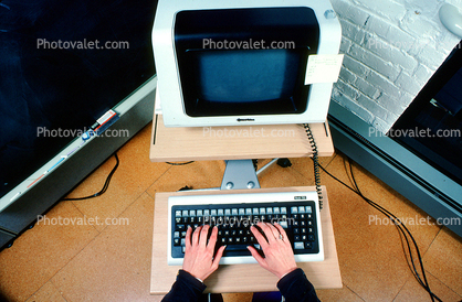 Hands on Keyboard, Televideo Terminal Computer Model MDL 950, April 1982