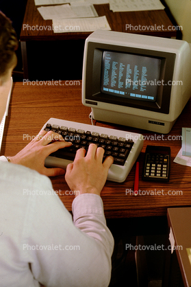 Hewlett Packard 2382A Desktop Data Terminal, 18 October 1982, 1980s