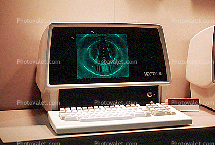 Vector 4 Desktop Computer, Vector Graphic Vector 4, 21 January 1983, 1980s