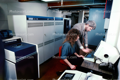 Digital VAX Mainframe, Computer, VAX 11/780, 1984, 1980s, 16 February 1984